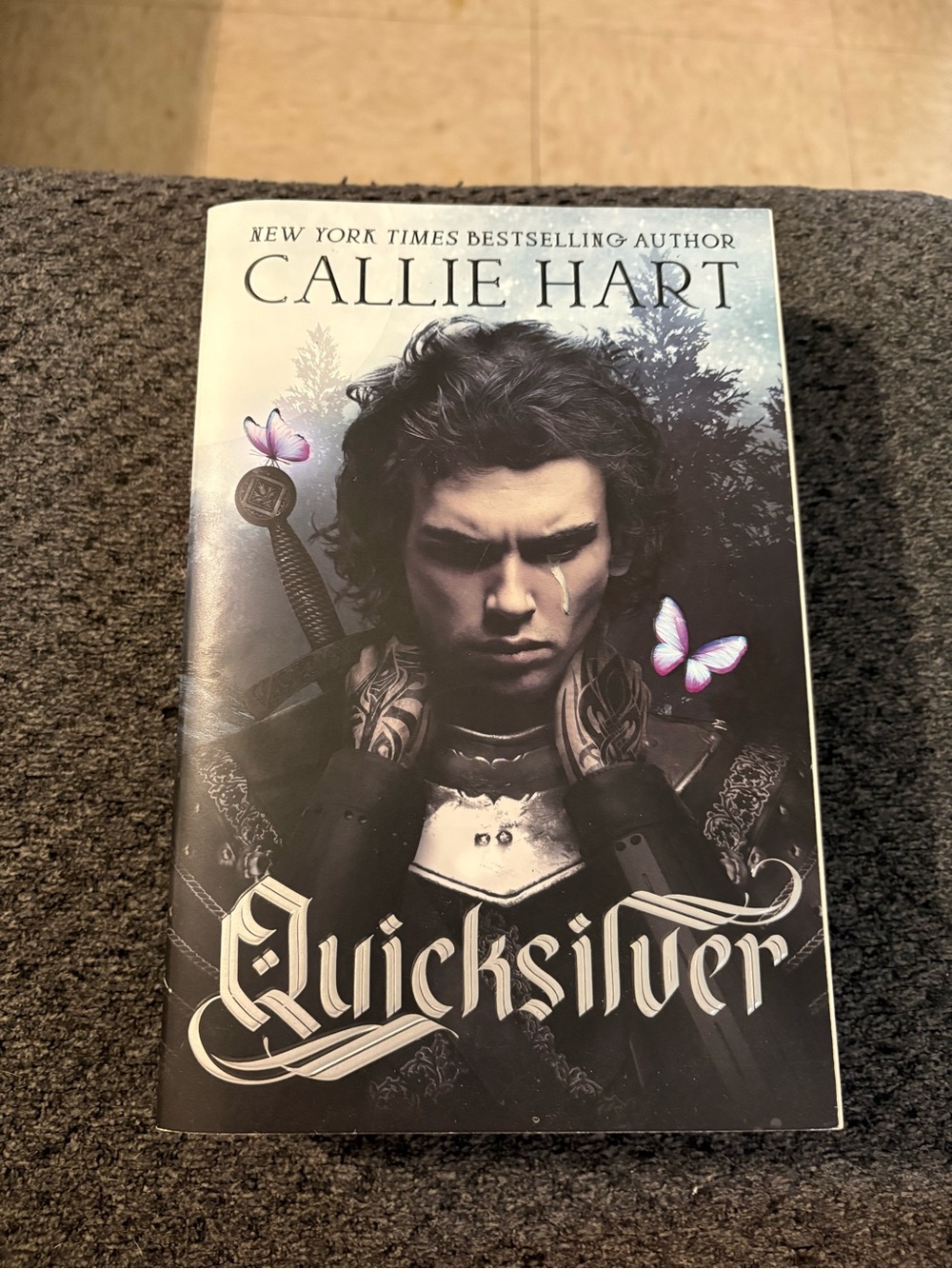 Quicksilver soft cover book by Callie Hart
